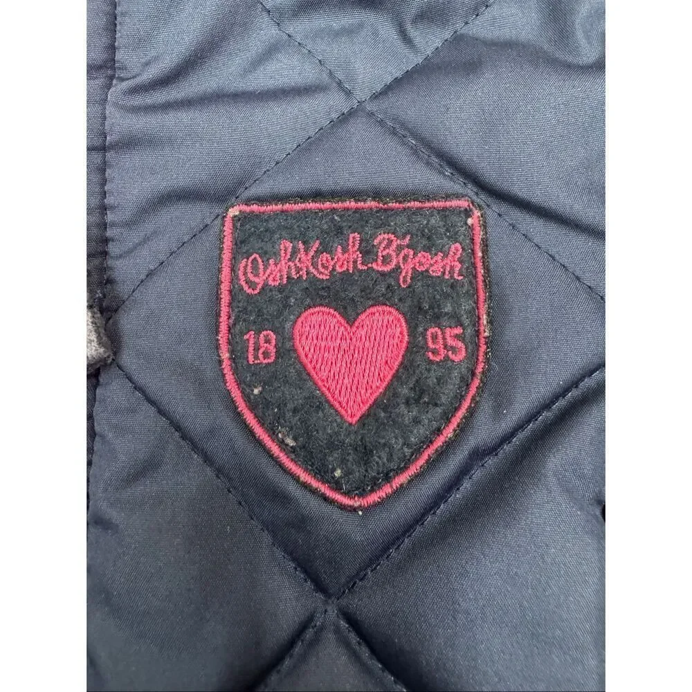 OshKosh B’Gosh Navy Puffer Coat Size 18 Months